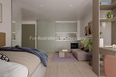 1 bed studio, Dunedin Street, Cannonmills, Edinburgh, EH74JG - Image 9